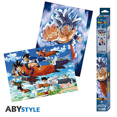 Dragon Ball -  Super Set 2 Chibi Posters Goku & Amis (52 X 38 Cm)