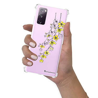 LaCoqueFrançaise Coque Samsung Galaxy S20 FE Silicone antichocs Solides coins renforcés  transparente Motif Fleurs Cerisiers pas cher