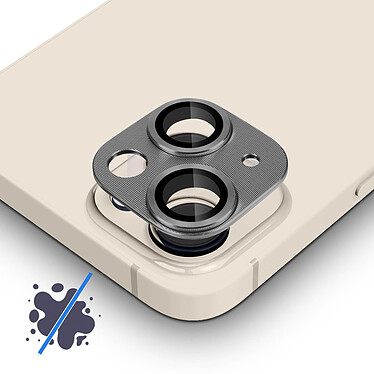Avizar Film Caméra pour iPhone 14 et 14 Plus Verre Trempé + Alliage d'Aluminium  Argent pas cher