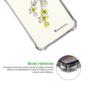 Acheter LaCoqueFrançaise Coque iPhone 11 Silicone antichocs Solides coins renforcés  transparente Motif Fleurs Cerisiers