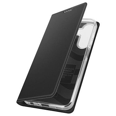 Dux Ducis Étui pour Samsung Galaxy A25 5G Clapet Porte-carte Support Vidéo Noir