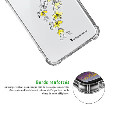 Acheter LaCoqueFrançaise Coque iPhone 7/8/ iPhone SE 2020 Silicone antichocs Solides coins renforcés  transparente Motif Fleurs Cerisiers