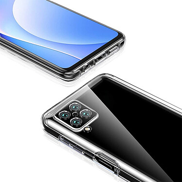 Acheter Evetane Coque Samsung Galaxy A12 360° intégrale Protection avant et arrière silicone transparente Motif