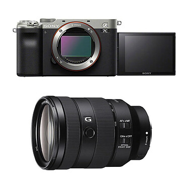 SONY ALPHA 7C SILVER + FE 24-105