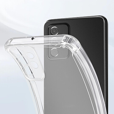 Acheter Avizar Coque pour Samsung Galaxy A53 5G Antichoc Dos Rigide Contour Flexible  Transparente