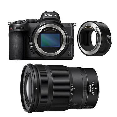 NIKON Z5 + Objectif Z 24-120mm f/4 S + Adaptateur FTZ II