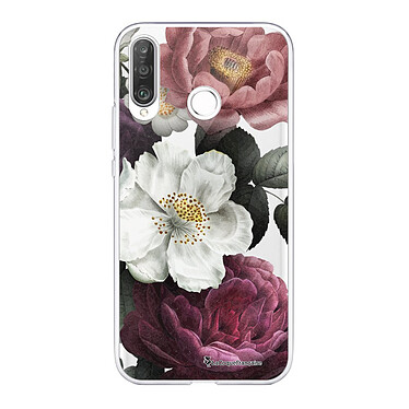 LaCoqueFrançaise Coque Huawei P30 360 intégrale transparente Motif Fleurs roses Tendance