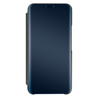 Avizar Étui Clear View pour Samsung Galaxy S22 avec Clapet Miroir Support Vidéo  noir