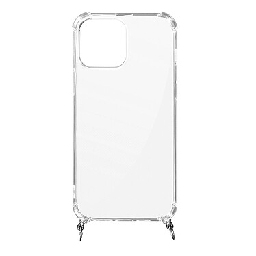 Avizar Coque iPhone 13 Pro Max Anneau personnalisable avec bijou/Chaîne - Transparent
