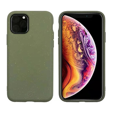 Avis Muvit Coque pour iPhone 11 Pro Bambootek Antibactérienne Vert pâle