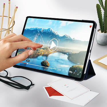 Avis Avizar Étui iPad Pro 12.9 2021, 2020 et 2018 Support Video Design Fin Bleu