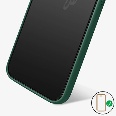 Guess Verre trempé pour iPhone 12 Pro Max 9H Résistant avec Logo  Contour Noir pas cher