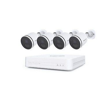 Foscam - Kit vidéosurveillance IP 4 caméras KIT-4-FN8108H-S41