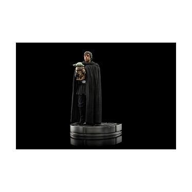 Star Wars The Mandalorian - Statuette 1/10 Art Scale Luke Skywalker et Grogu 21 cm pas cher
