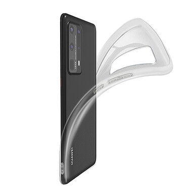 Avizar Coque Huawei P40 Pro Silicone Flexible Résistant Ultra fine Transparent pas cher