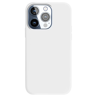Moxie Coque pour iPhone 15 Pro Max Semi-rigide Intérieur Microfibre Blanc