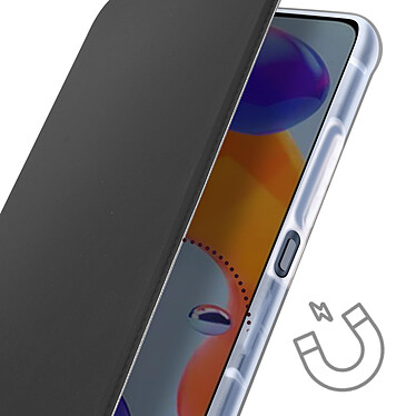 Avizar Etui pour Xiaomi Redmi Note 11 Pro 5G Design Original avec Porte Carte  Noir pas cher
