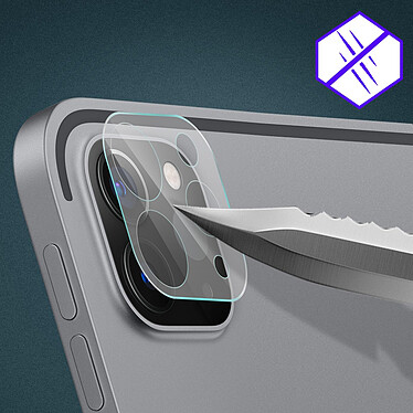 Avis Avizar Vitre Caméra Apple iPad Pro 12.9 2020 / 2018 / 2021 Anti-trace Transparent