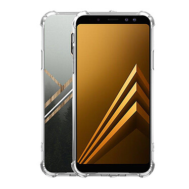 Avis LaCoqueFrançaise Coque Samsung Galaxy A8 2018 anti-choc souple angles renforcés transparente Motif Trio Forêt
