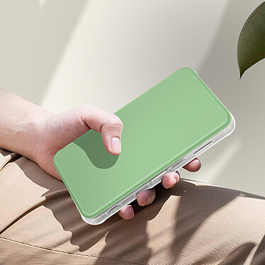 Avis Avizar Etui pour Samsung Galaxy S23 Plus Clapet Magnétique avec Porte Carte  vert pâle