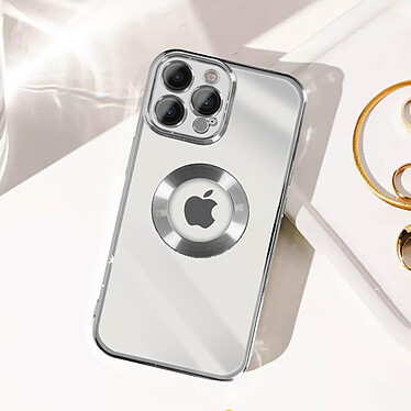 Avizar Coque pour iPhone 12 Pro Max Paillette Amovible Silicone Gel  Argent pas cher