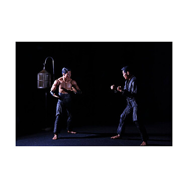 Les Tortues Ninja (1990) - Pack 2 figurines Shadow Warriors 18 cm pas cher