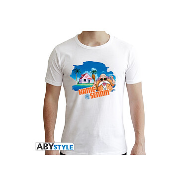 Dragon Ball - T-shirt Tortue Géniale blanc - Taille L