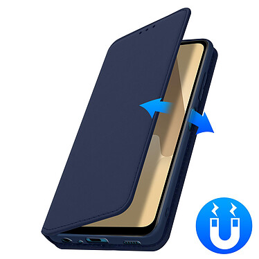 Avizar Housse Samsung Galaxy A12 Étui Folio Portefeuille Fonction Support bleu pas cher