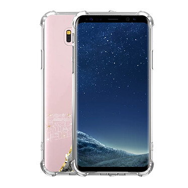 Avis LaCoqueFrançaise Coque Samsung Galaxy S8 Plus Silicone antichocs Solides coins renforcés  transparente Motif Illumination de paris