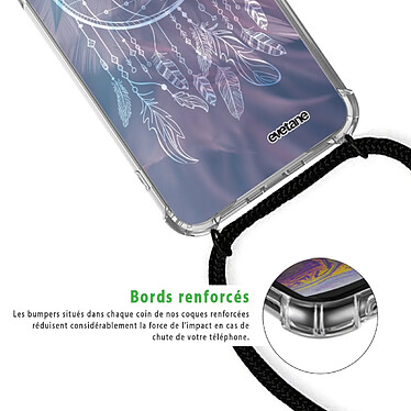 Acheter Evetane Coque cordon iPhone 11 Pro noir Dessin Lune Attrape Rêve