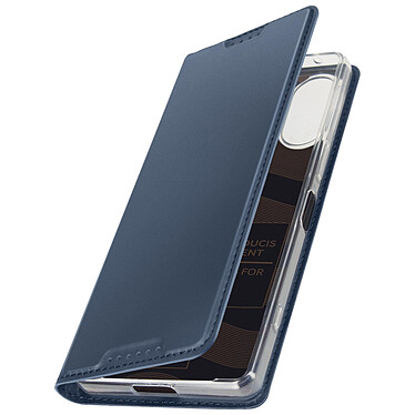 Dux Ducis Étui pour Sony Xperia 5 V Clapet Porte-carte Support Vidéo  Bleu nuit