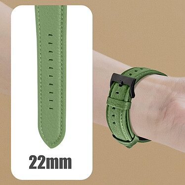 Avizar Bracelet pour Apple Watch 41mm / 40mm et 38 mm Finition Texturé  Vert Clair pas cher