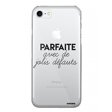 Avis Evetane Coque iPhone 7/8/ iPhone SE 2020/ 2022 silicone transparente Motif Parfaite Avec De Jolis Défauts ultra resistant