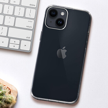 Acheter Avizar Coque pour iPhone 14 Silicone Gel Souple Flexible Ultra-fine 0.3mm  Transparent