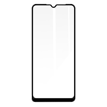 Avizar Verre Trempé pour Xiaomi Redmi A1 et A2 Ultra-résistant Dureté 9H Anti-traces  Contour Noir