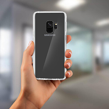 Acheter Avizar Coque Galaxy S9 Protection Silicone + Arrière Polycarbonate - Transparent