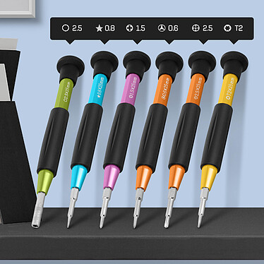 Acheter Avizar Kit d'outils Démontage Réparation Smartphone / tablette Set 6 pièces Multicolore