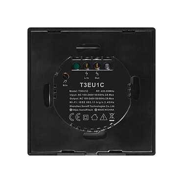 Acheter Sonoff - Interrupteur connecté Wifi T3EU1C-TX