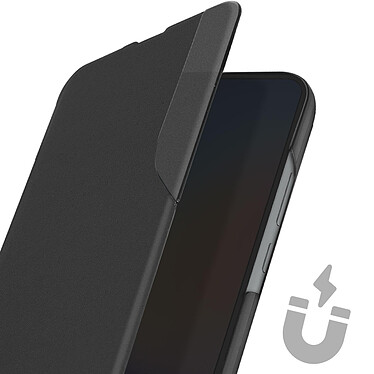 Acheter Avizar Étui Folio pour pour Samsung Galaxy A34 5G Clapet Fenêtre Affichage Heure Support Vidéo  Noir