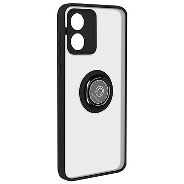 Avizar Coque pour Motorola Moto E13 Bague Support Vidéo Noir