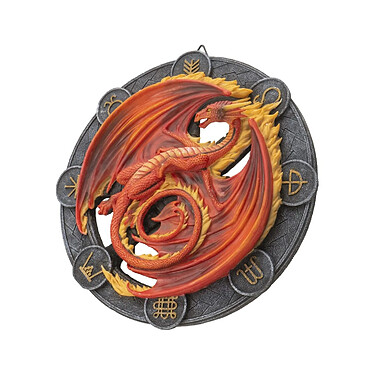 Anne Stokes - Décoration murale Beltane Dragon 32 cm pas cher