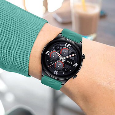 Avizar Bracelet pour Honor Watch GS3 Silicone Soft Touch Vert pas cher