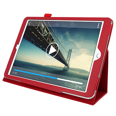 Acheter Avizar Housse Etui Clapet Protection Apple iPad 5 / 6 / Air - Rouge - Fonction Support