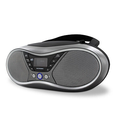 Metronic 477171 - Lecteur CD MP3 numérique DAB+ et FM RDS - Nuances de Grey