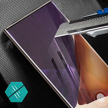 Avis Avizar Film Galaxy Note 20 Ultra Verre Trempé 9H Antichocs Bords incurvés Transparent