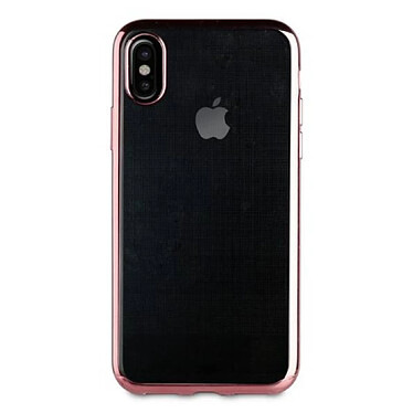 Muvit Coque pour iPhone X / XS Bling Rigide Rose