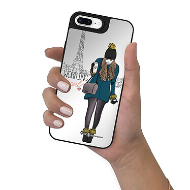 Acheter LaCoqueFrançaise Coque iPhone 7 Plus/8 Plus miroir Working girl Design