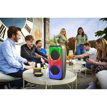 Avis Bigben Interactive PARTYBTHPM - Enceinte sans fil Lumineuse Portable - Noir