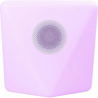 Avis Color Block Enceinte Lumineuse Bluetooth 4.1 IPX4 ColorLight Modèle Rock Blanc