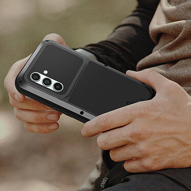 Love Mei Coque  pour Samsung A54 5G Intégrale Antichoc Antichute Etanche Noir pas cher